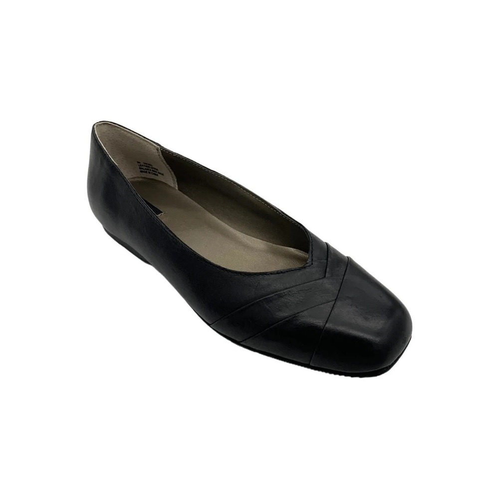 Array Women's Crystal Slip-On Flats Black - Medium